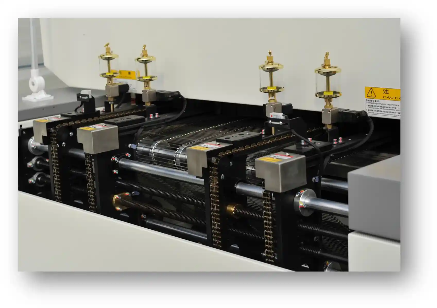 Doppelkettenmechanismus im Reflow Ofen SMD